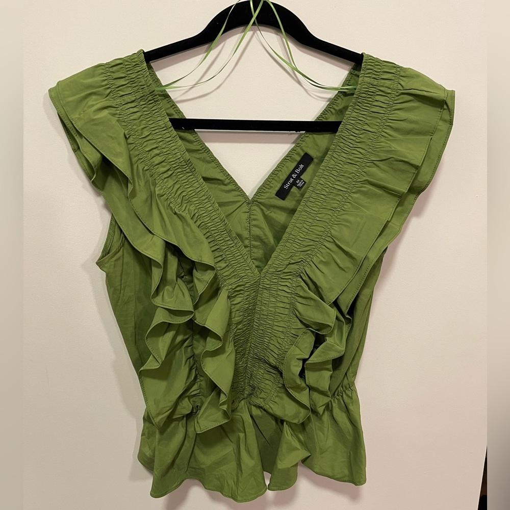 Apricot Lane Green Top